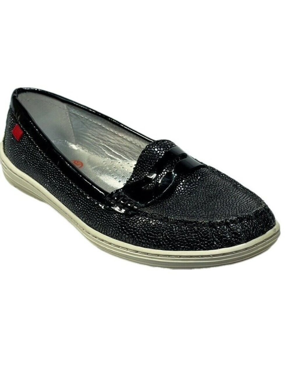 Marc Joseph New York Womens Leather Slip-On Loafers